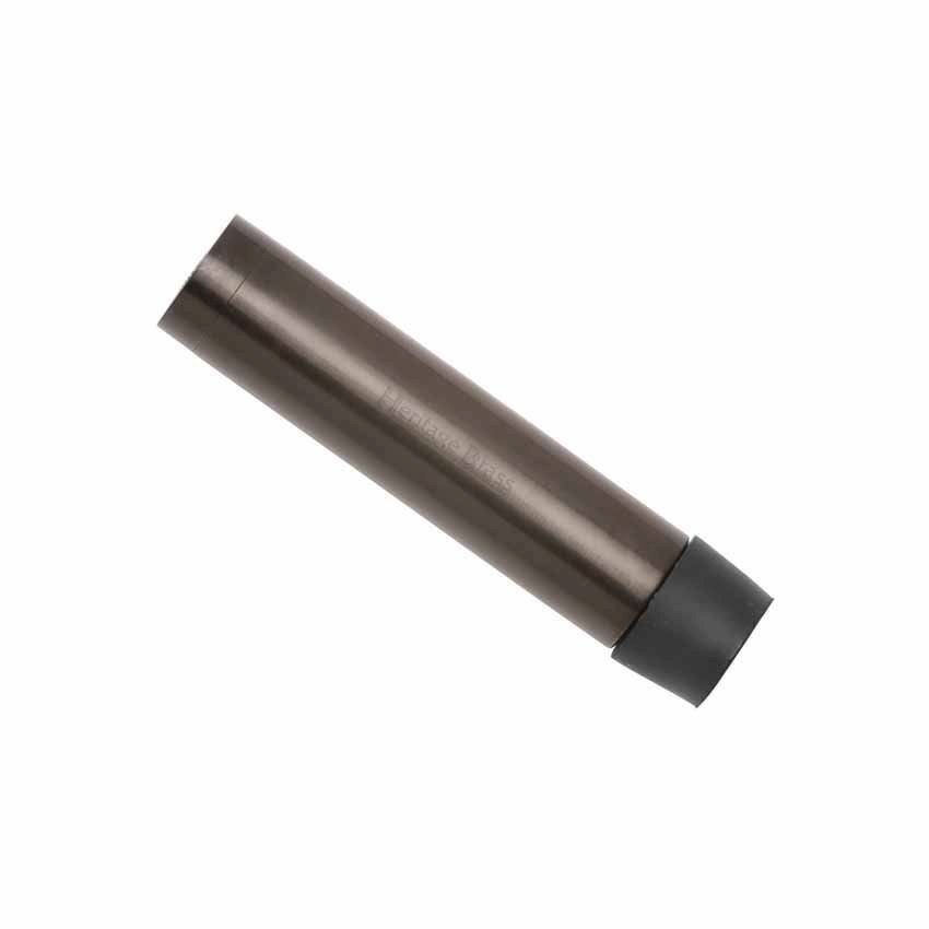 Wall Mounted Door Stop (64mm) in Matt Bronze Finish - V1081-64-MB