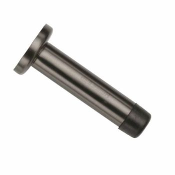 Wall Mounted Door Stop On A Rose (64mm) in Matt Bronze Finish - V1192 64-MB  Wall Mounted Door Stop On A Rose (64mm) in Matt Bronze Finish - V1192 64-MB