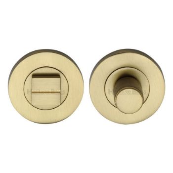 Bathroom & WC thumb-turn & Release Door Lock in Satin Brass Finish - RS2030-SB Bathroom & WC thumb-turn & Release Door Lock in Satin Brass Finish - RS2030-SB