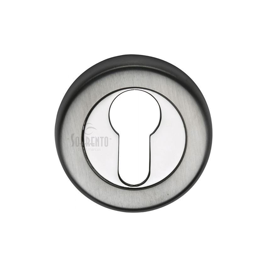 Sorrento Euro Profile Cylinder Escutcheon in Apollo finish - SC-0192-AP