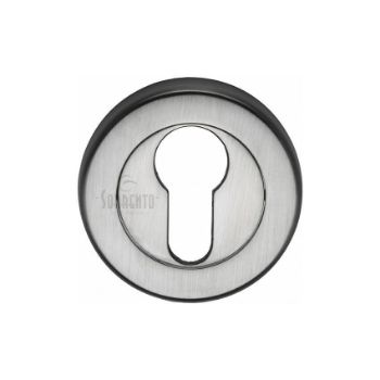 Sorrento Euro Profile Cylinder Escutcheon in Satin Chrome finish - SC-0192-SC Sorrento Euro Profile Cylinder Escutcheon in Satin Chrome finish - SC-0192-SC