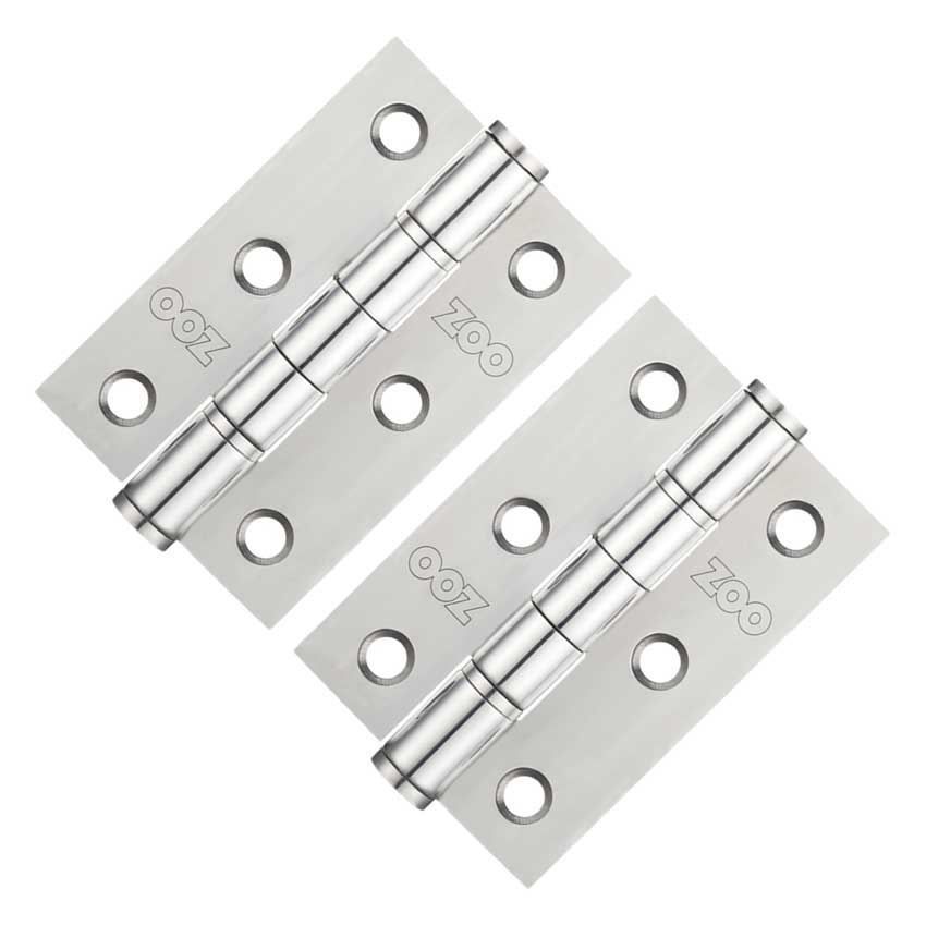 3" x 2" Washered Hinges- ZHSSW232P