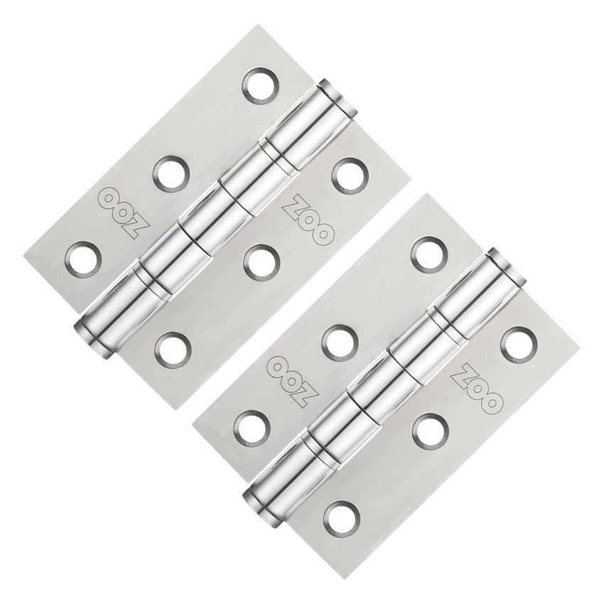 3" x 2" Washered Hinges- ZHSSW232P