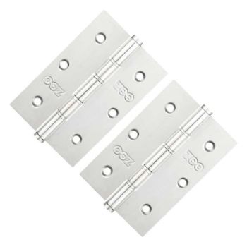 3" x 2" Slim Knuckle Polished Stainless Steel Hinges - ZHSS352P  3" x 2" Slim Knuckle Polished Stainless Steel Hinges - ZHSS352P
