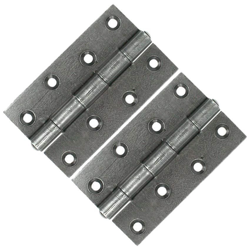 4" Pewter Effect Butt Hinge - 33693