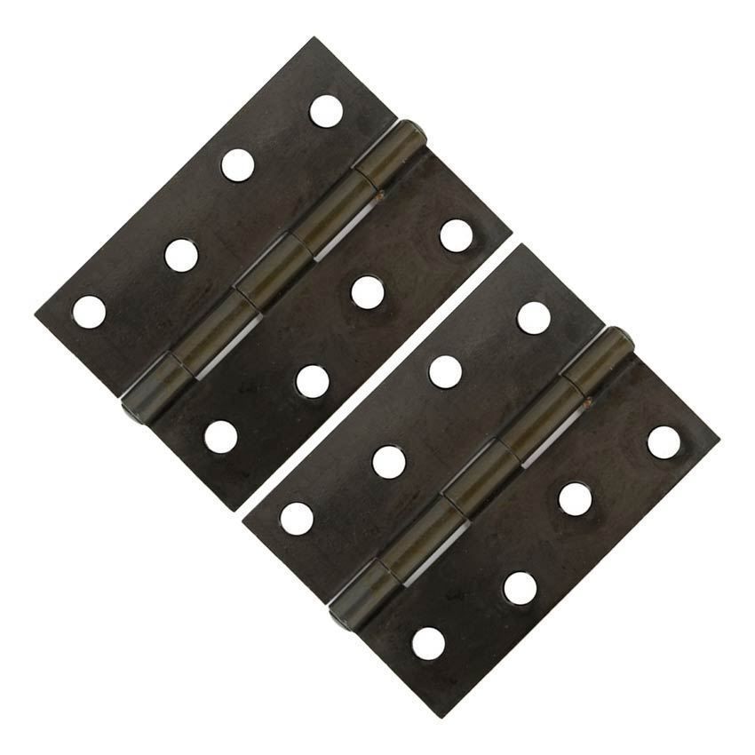 4" Beeswax Coated Steel Butt Hinge - 33437 