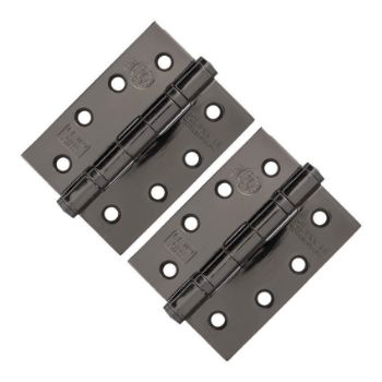4" (102mm) Grade 13 Black Nickel Fire Door Hinges - AH1433BN  4" (102mm) Grade 13 Black Nickel Fire Door Hinges - AH1433BN