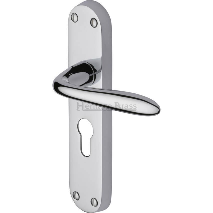Sutton Euro Lock Handle - V6057-PC