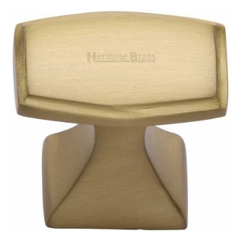Deco Design Cabinet Knob in Satin Brass Finish - C0333 32-SB Deco Design Cabinet Knob in Satin Brass Finish - C0333 32-SB