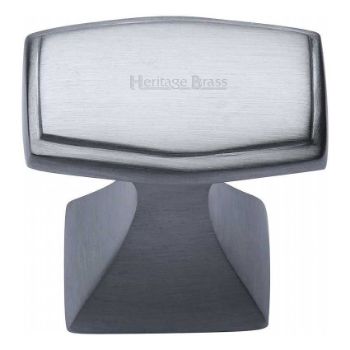 Deco Design Cabinet Knob in Satin Chrome Finish - C0333 32-SC Deco Design Cabinet Knob in Satin Chrome Finish - C0333 32-SC