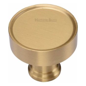 Florence Design Cabinet Knob in Satin Brass Finish - C4549-SB Florence Design Cabinet Knob in Satin Brass Finish - C4549-SB