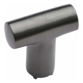 T Shaped Cabinet Knob in Matt Bronze Finish - C2234-MB T Shaped Cabinet Knob in Matt Bronze Finish - C2234-MB