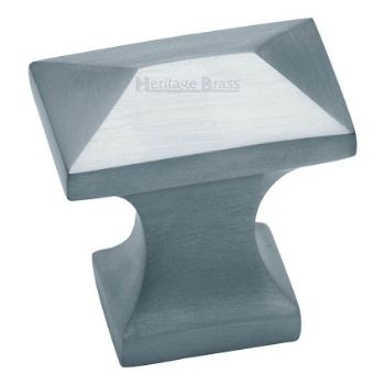 Pyramid Cabinet Knob in Satin Chrome - C2232SC Pyramid Cabinet Knob in Satin Chrome - C2232SC
