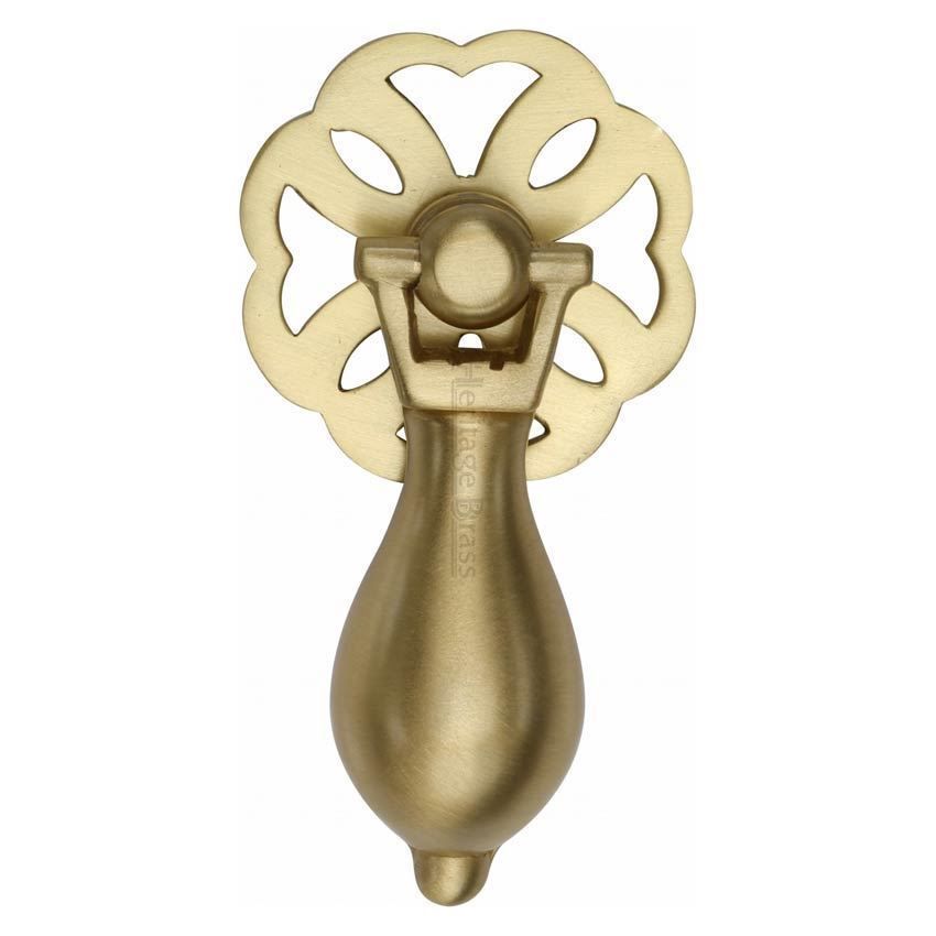 Cabinet Pull Cabinet Knob in Satin Brass Finish - V5025-SB