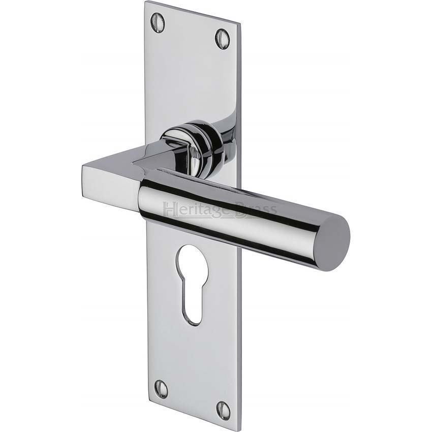 Bauhaus Eurocylinder Lock Handle - BAU7348PC