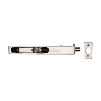 Lever Flush Door Bolt In Polished Nickel Finish - C1680-6-PNF Lever Flush Door Bolt In Polished Nickel Finish - C1680-6-PNF
