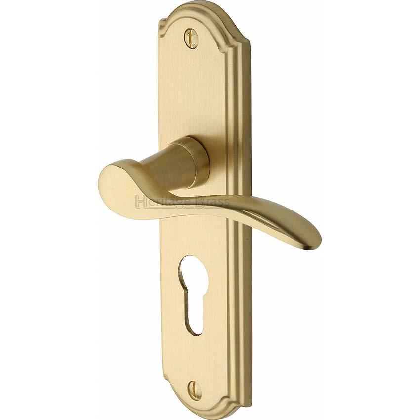 Howard Euro Cylinder Lock Handle - HOW1348SB