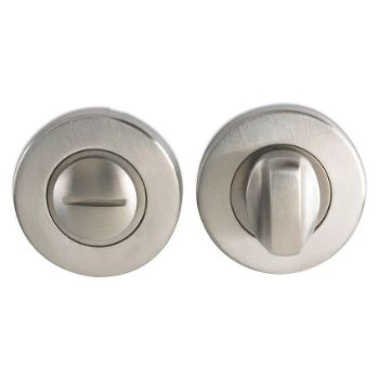 Zoo Hardware Bathroom WC door lock turn & release Set - ZCS2004SS	 Zoo Hardware Bathroom WC door lock turn & release Set - ZCS2004SS