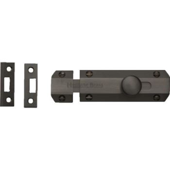 Door Bolt Flat 4" Matt Bronze finish - C1685-4-MB Door Bolt Flat 4" Matt Bronze finish - C1685-4-MB