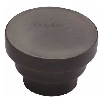 Round Stepped Cabinet Knob - C3624-MB Round Stepped Cabinet Knob - C3624-MB