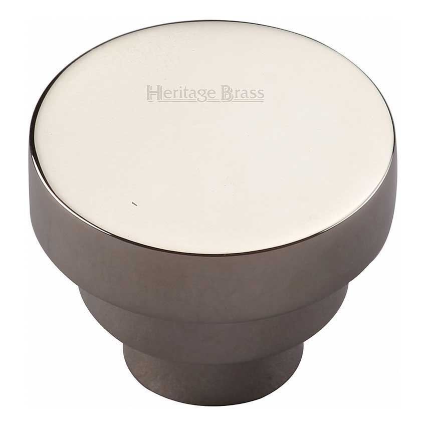 Round Stepped Cabinet Knob - C3624-PNF 