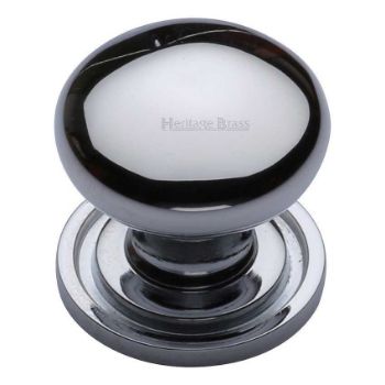 Round Design Cabinet Knob in Polished Chrome Finish - C2240-PC Round Design Cabinet Knob in Polished Chrome Finish - C2240-PC