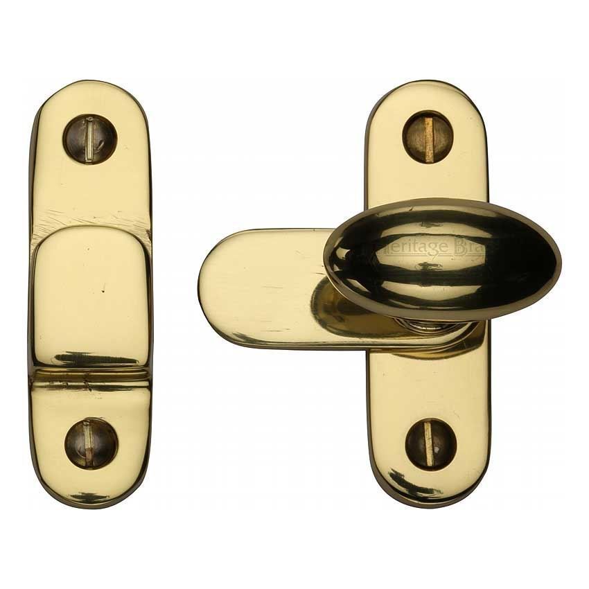 Cabinet Hook & Plate Cabinet Knob in Polished Brass Finish - V1970-PB 