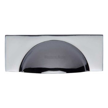 Modern Cup Pull Handle in Polished Chrome Finish - C2764-PC Modern Cup Pull Handle in Polished Chrome Finish - C2764-PC