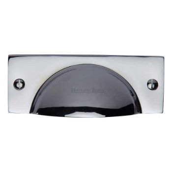 Cheshire Cabinet Drawer Pull in Polished Chrome Finish - C2762-PC Cheshire Cabinet Drawer Pull in Polished Chrome Finish - C2762-PC