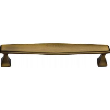 Cabinet Pull Deco Design Cabinet Knob in Antique Brass Finish - C0334-AT Cabinet Pull Deco Design Cabinet Knob in Antique Brass Finish - C0334-AT