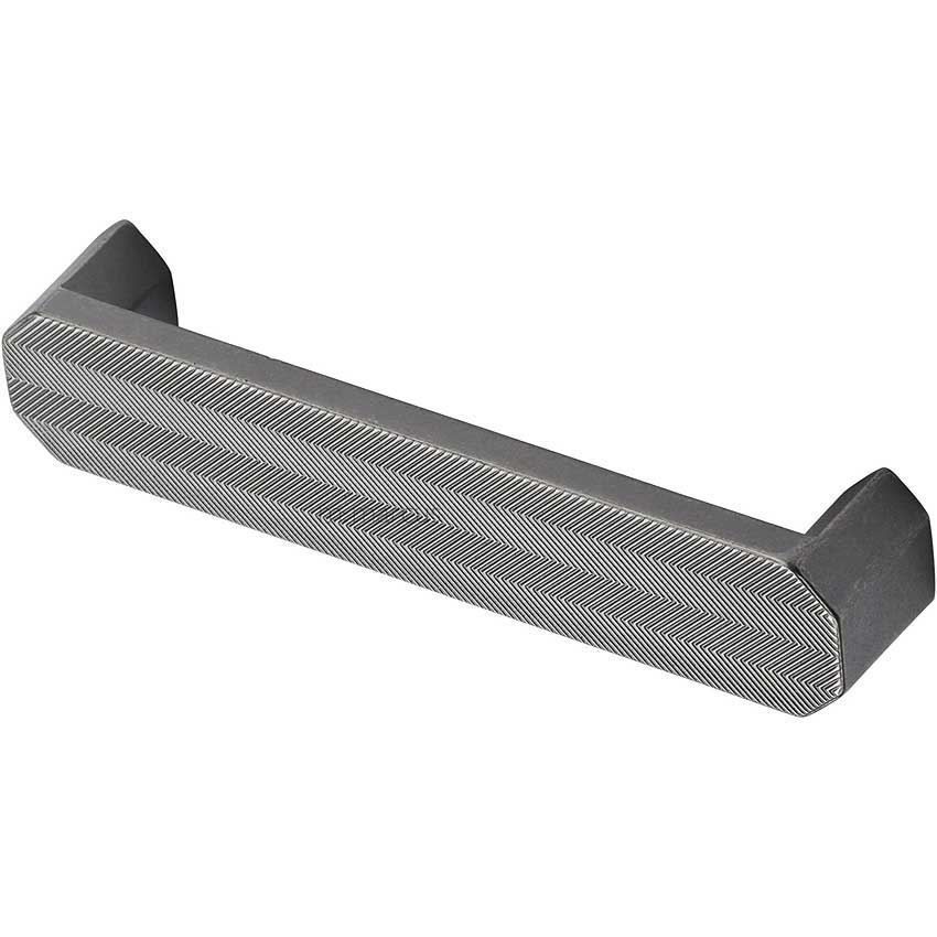 Canyon Kitchen Cabinet Pull Handle Gunmetal Grey Finish-VF088-128-Oi