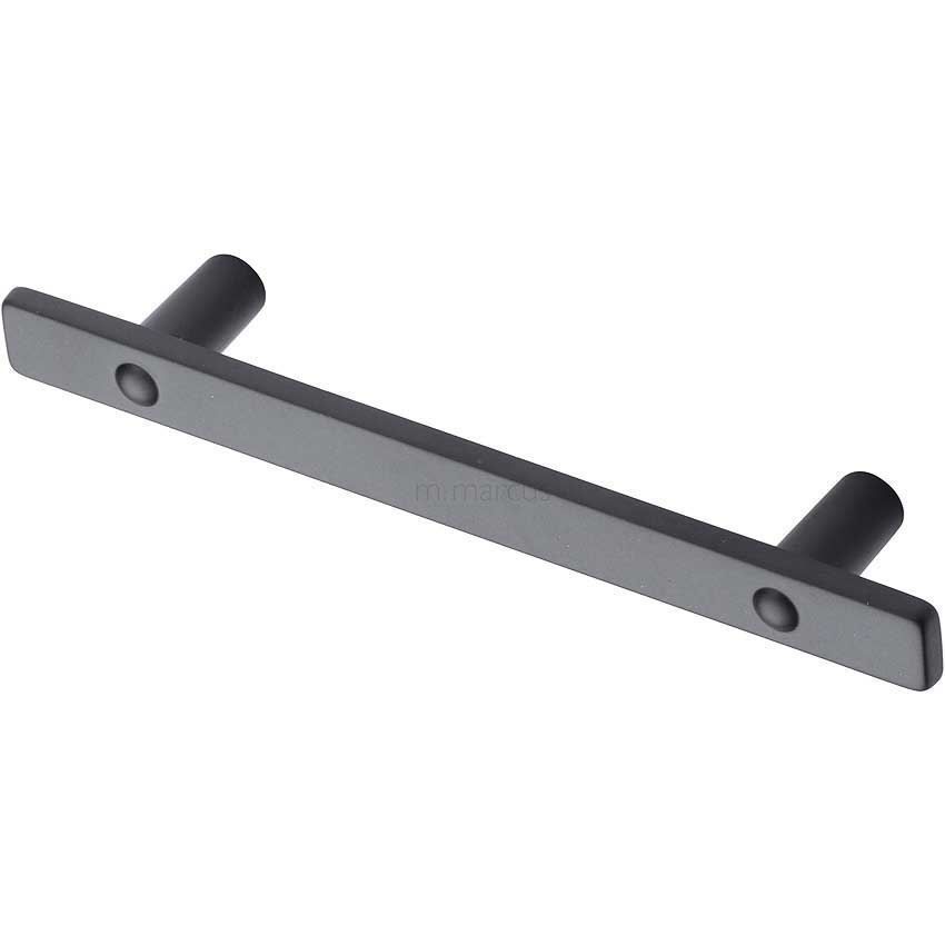 Lodge Pull Handle in Black Matt Finish-VF289-96-BLK 