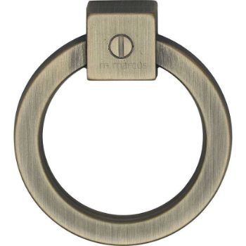 Ring Pull in Distressed Brass Finish - VF163-60-DB Ring Pull in Distressed Brass Finish - VF163-60-DB