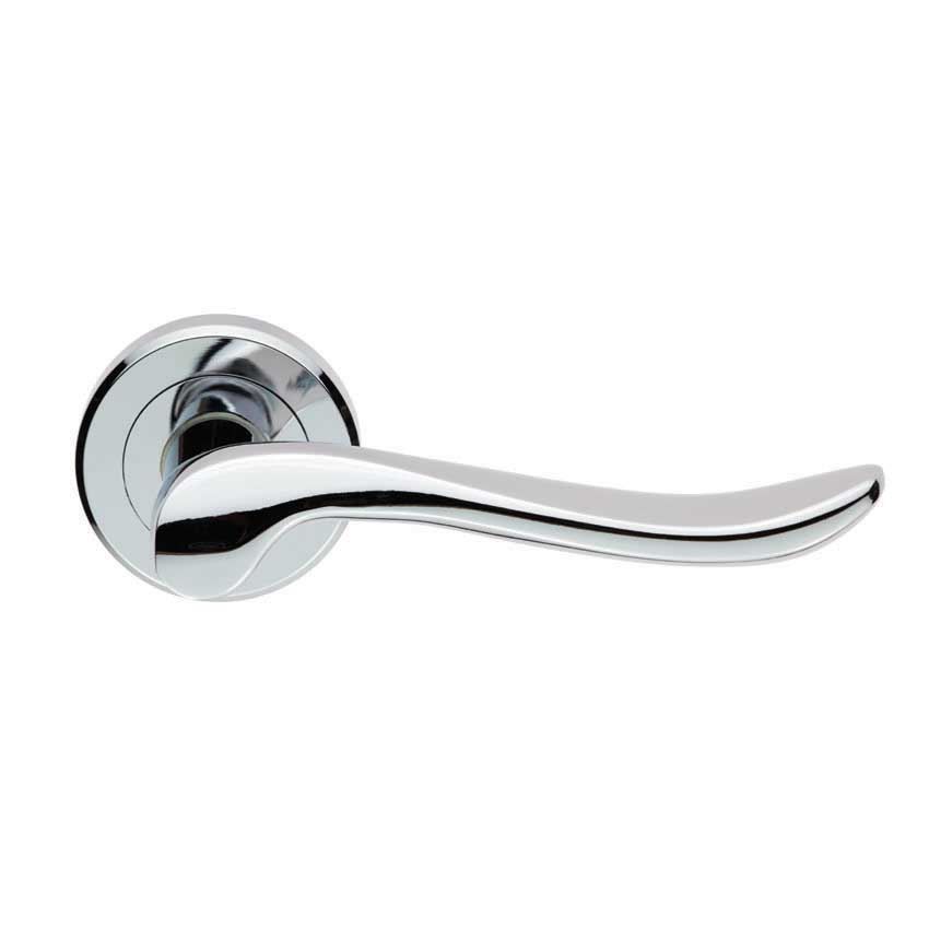 Verdun Door Handle in Polished Chrome- ZIN3130PC