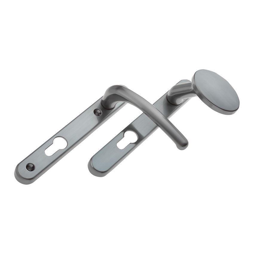 Windsor Sprung Lever Pad Inline Door Handle- Hardex Graphite- 1F108