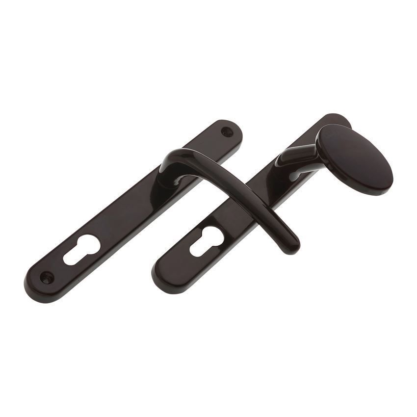 Balmoral Inline Lever Pad Multipoint Door Handle- Black - 1A101