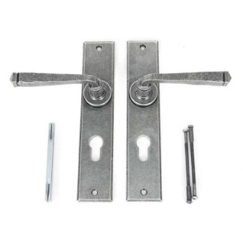 PEWTER LARGE AVON 72MM EURO LOCK SET- 33088