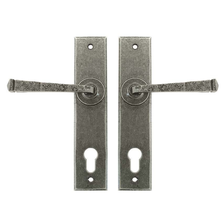 Pewter Avon PVC Door Handle - 33704 