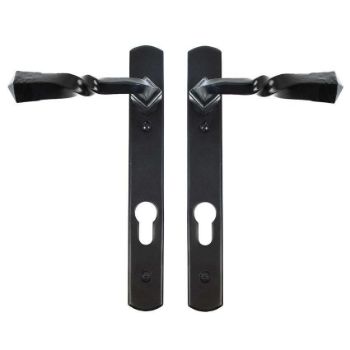 Black Antique Narrow PVC Door Handle - 33119