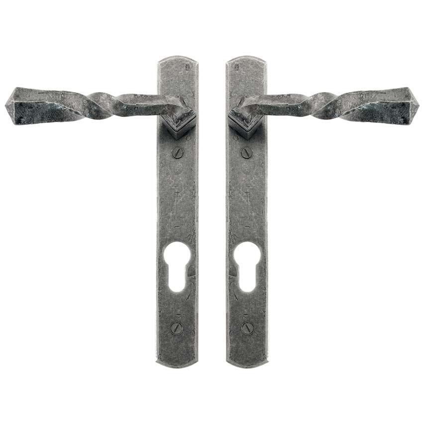Pewter Narrow PVC Door Handle - 33633 