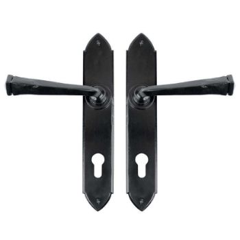 Black Antique Gothic PVC Door Handle - 33273