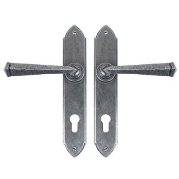 Pewter Gothic PVC Door Handle - 33604 