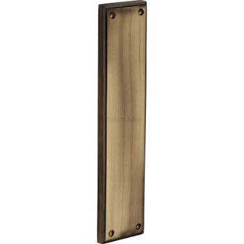 Heritage Brass Fingerplate in Antique Brass- V743-AT Heritage Brass Fingerplate in Antique Brass- V743-AT