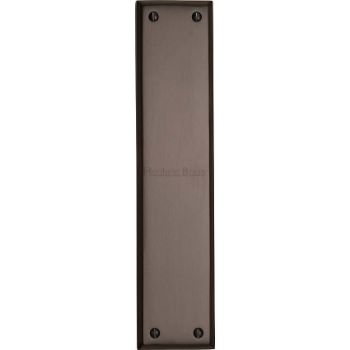 Heritage Brass Fingerplate in Matt Bronze- V743-MB  Heritage Brass Fingerplate in Matt Bronze- V743-MB