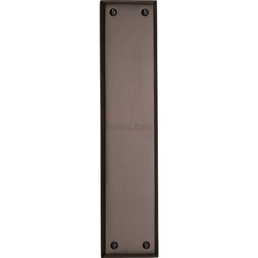 Heritage Brass Fingerplate in Matt Bronze- V743-MB 