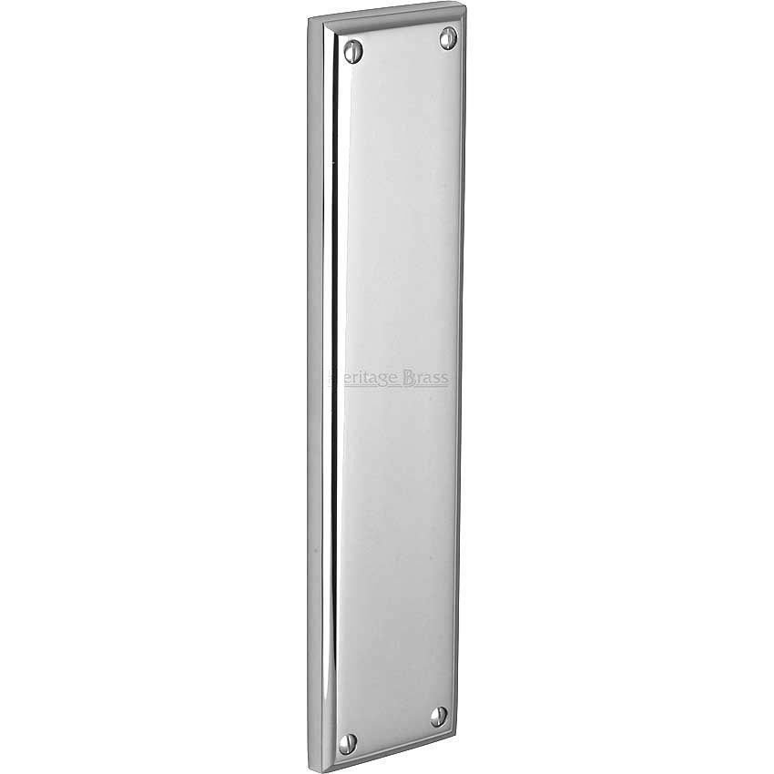 Heritage Brass Fingerplate in Polished Nickel Finish- V743-PNF