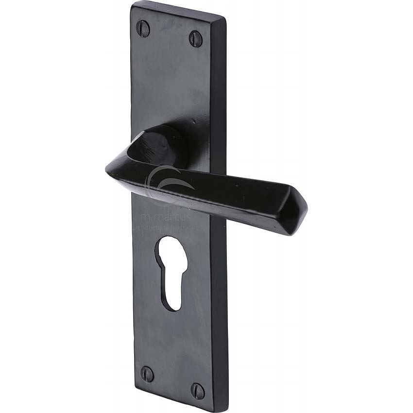 Smooth Black Bridgnorth Euro Profile Handle - FB2548 