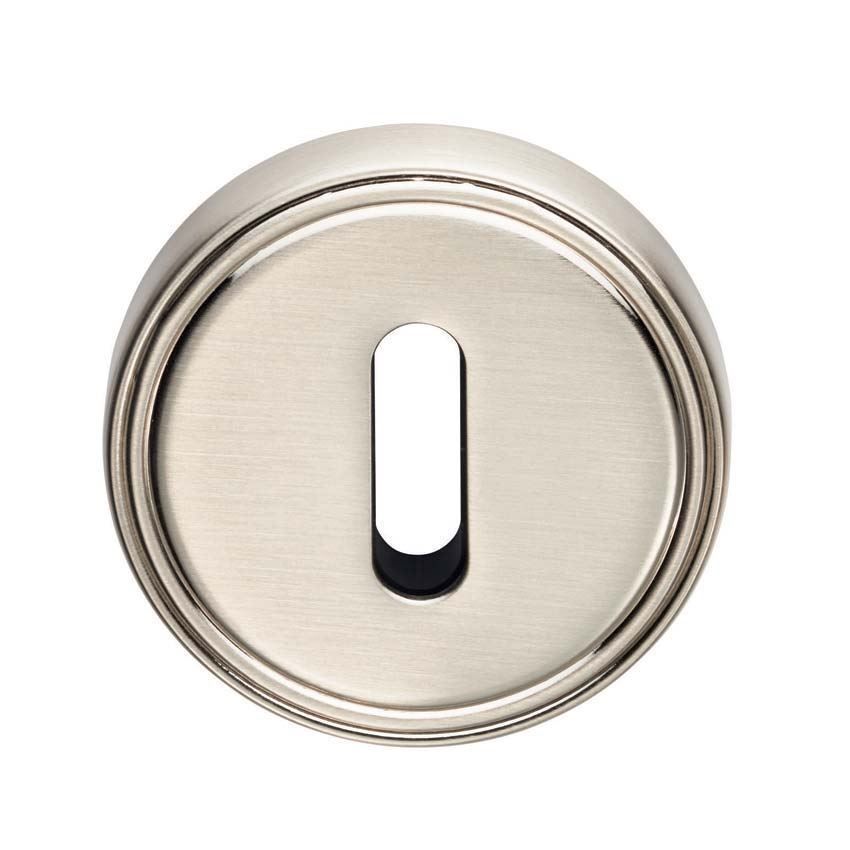 Standard LOCK PROFILE ESCUTCHEON ON ROUND STEPPED ROSE- CEB003SPN