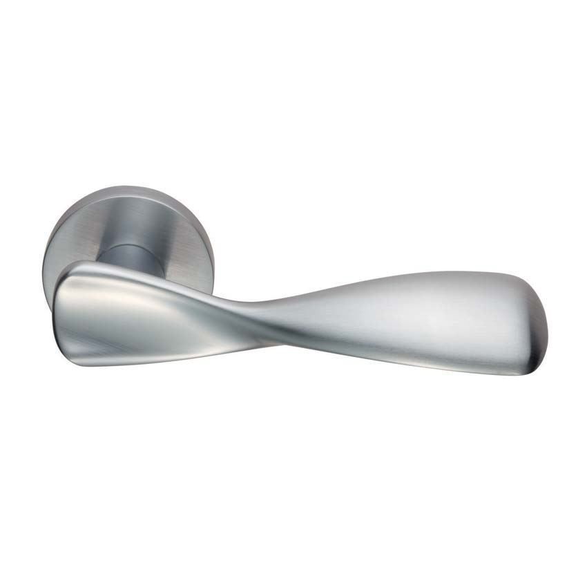 LAVI LEVER ON ROUND ROSE- CEB120SC 