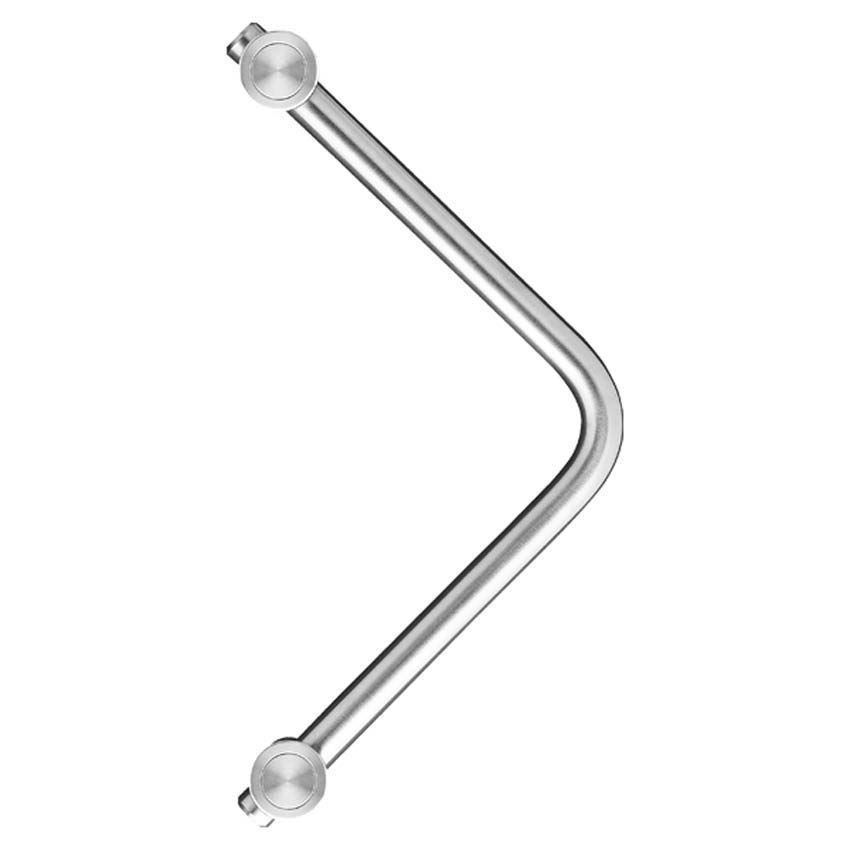 Karcher Design V shape Pull handle in Satin Stainless Steel- ES24-71